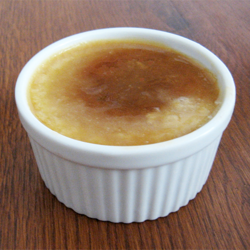 Coconut Milk Honey Creme Brulee Recipe photo