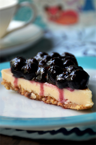 Dairy Free Blueberry Cheesecake Recipe photo