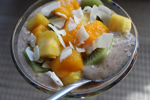 Banana Coconut Chia Seed Pudding Recipe photo 