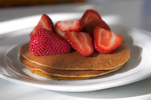 Banana and Coconut Pancakes Recipe photo