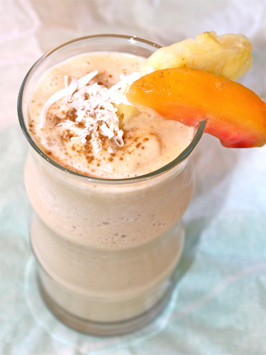 Caramelized Tropical Peach Smoothie photo