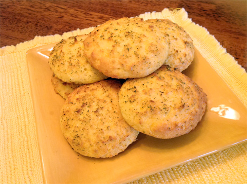 Cheesy Coconut Flour Bacon Biscuits Recipe photo