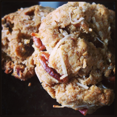 Chewy Coconut Oatmeal Raisin Cookies Recipe photo