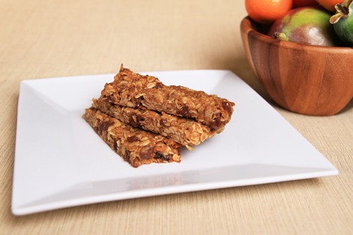 Chewy Peanut Butter Coconut Granola Bars recipe photo