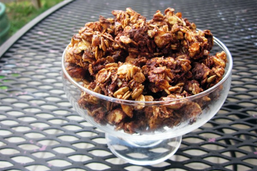 Chocolate Almond Granola photo