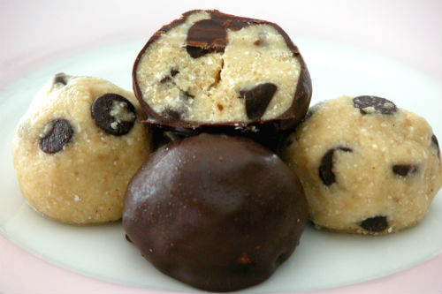 Chocolate Chip Cookie Dough Truffles photo