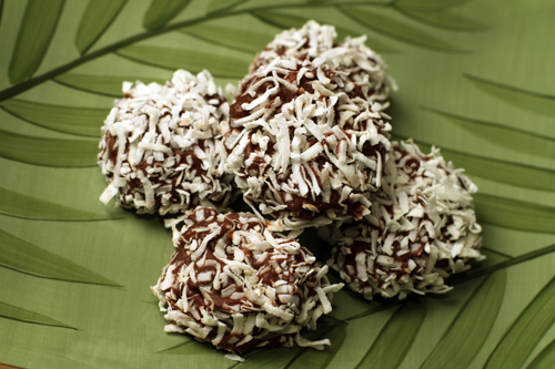 Chocolate Coconut Peanut Butter Balls recipe photo
