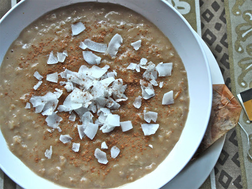 Coconut Chai Tea Oatmeal Recipe photo