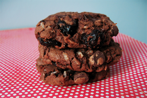 Coconut Chocolate Chip Cherry Cookies recipe photo