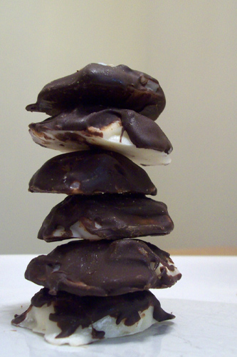Coconut Cream Chocolate Peppermint Drops Recipe photo