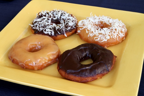 Coconut Cream Doughnuts recipe photo