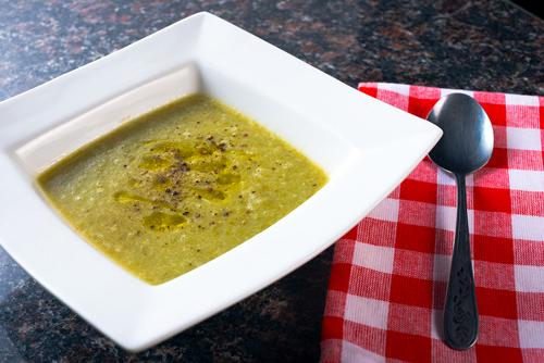 Coconut Cream Fresh Green Bean Soup