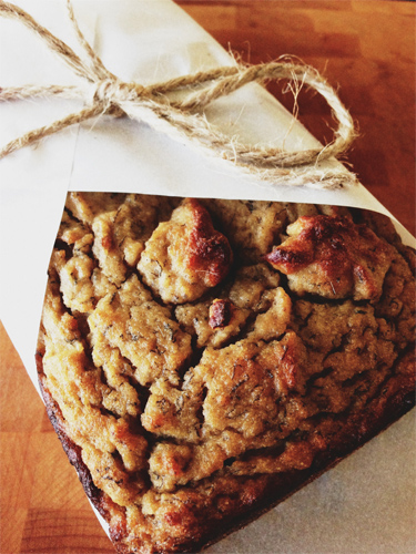 Coconut Flour Banana Bread with Maple Nut Butter Recipe photo