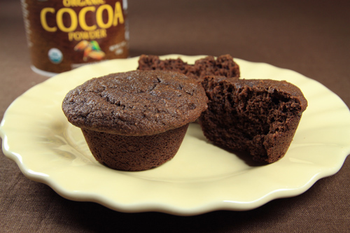 Coconut Flour Cocoa Banana Muffins Recipe photo