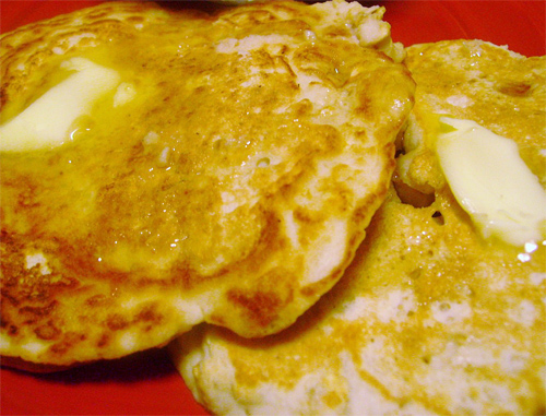 Coconut Flour Oat Pancakes recipe photo