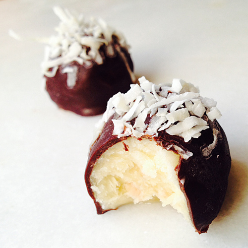 Coconut Oil Chocolate Banana Bon Bons Recipe photo