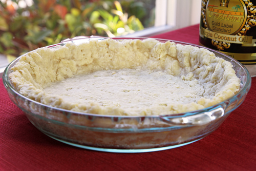 Coconut Oil Pie Crust recipe photo