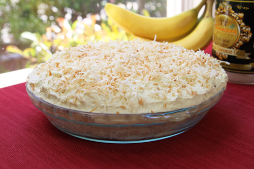 Coconut Banana Cream Pie recipe photo