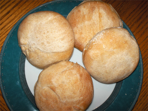 Coconut Oil Sandwich Buns recipe photo