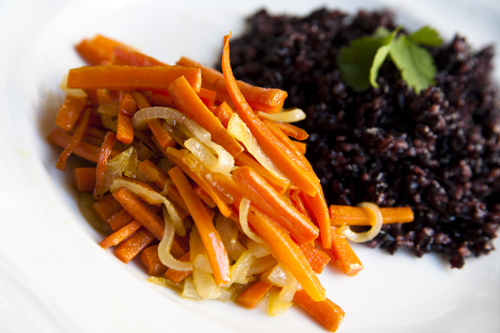 Coconut Oil Sautéed Carrots recipe photo