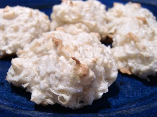 Coconut Orange Macaroons photo