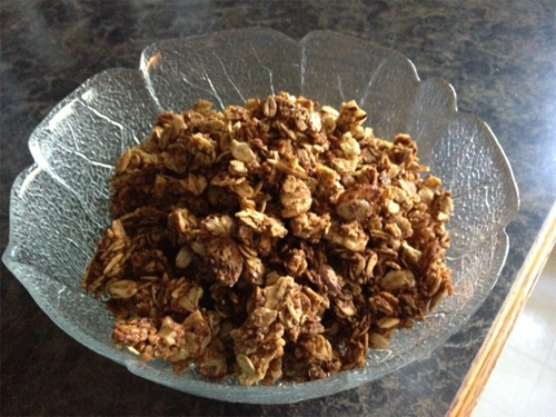 Coconut Pumpkin Granola Recipe photo