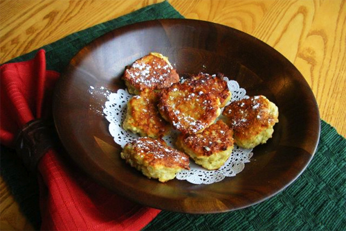 Coconut Rice Fritters recipe photo