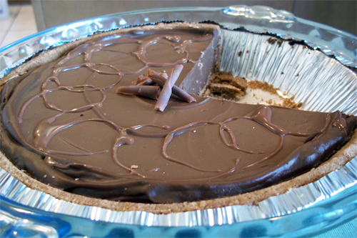 Dairy Free Chocolate Truffle Pie Recipe photo