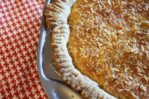 Dairy Free Coconut Pie photo