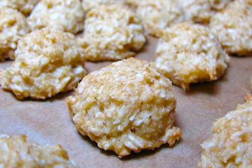 Flour Free Coconut Cookies photo