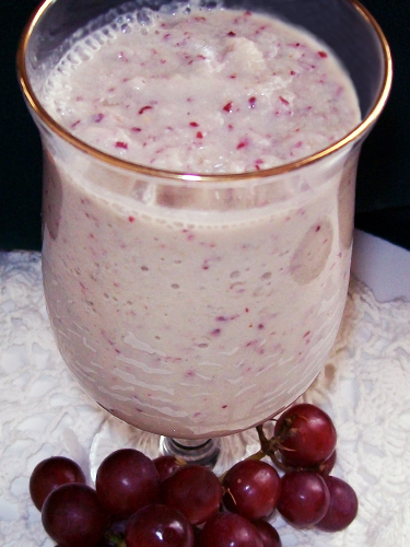 Fresh Fruity Smoothie with Coconut Oil photo