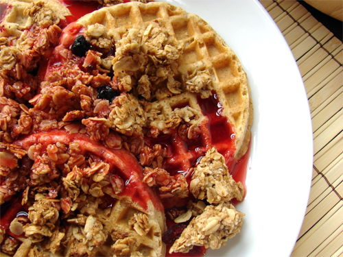 Fruited Granola with Syrup photo