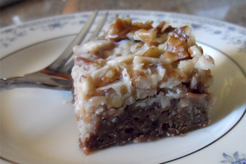 German Chocolate Style Bars Recipe photo