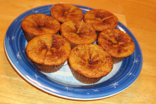 Gluten Free Cinnamon Swirl Muffins photo