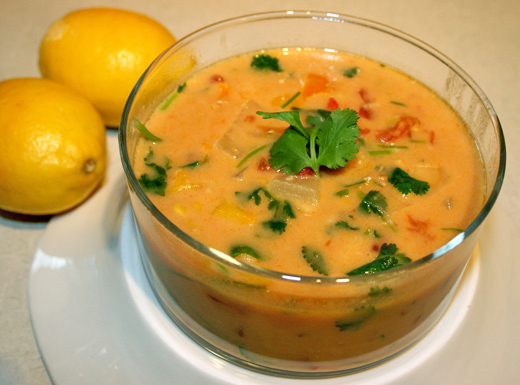 Gluten Free Creamy Coconut Lentil Soup photo