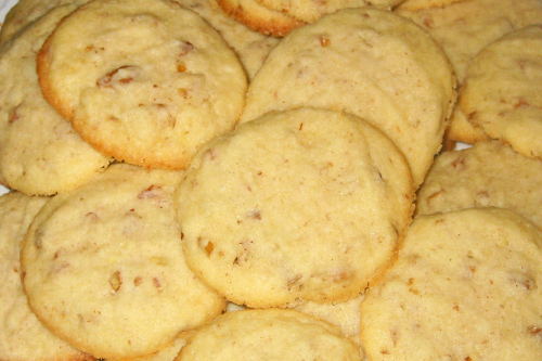 Gluten Free Maple Pecan Coconut Shortbread Cookies photo