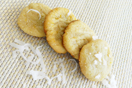 Gluten Free Mini Coconut Almond Cookies Recipe photo