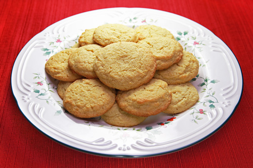 Gluten Free No-Roll Sugar Cookies