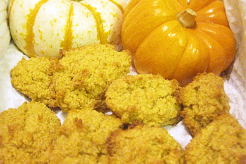 Gluten Free Pumpkin Coconut Macaroon Cookies photo