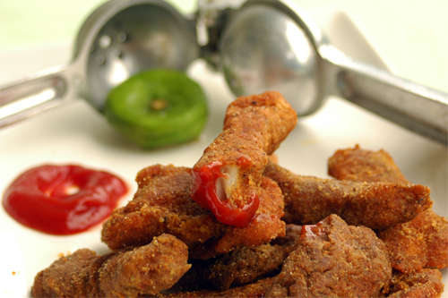 Gluten Free Spiced Fish Sticks photo