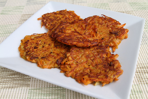 Gluten Free Yam Pancakes recipe photo