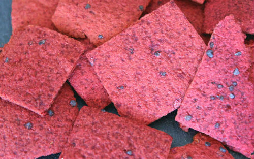 Grain Free Beet Crackers photo