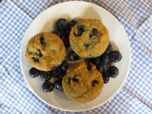 Grain Free Blueberry Lemon Muffins Recipe photo