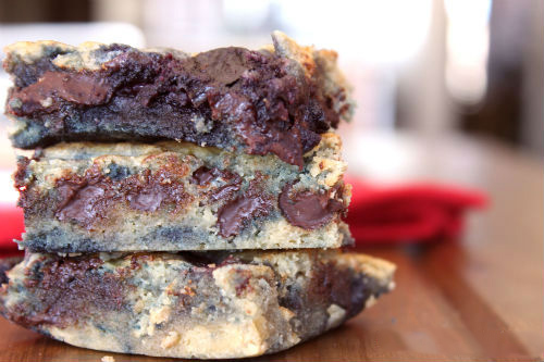  Grain Free Chocolate Cherry Blondies Recipe photo