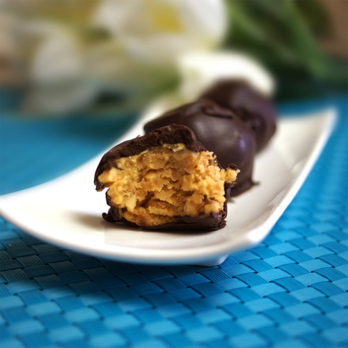 Healthier Peanut Butter Balls photo