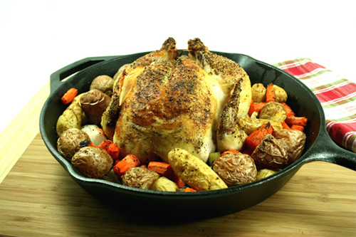  Lemon Garlic Herb Roast Chicken photo