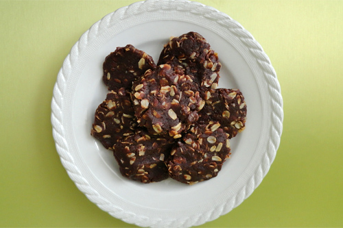 No Bake Chocolate-Peanut Butter-Oatmeal Cookies Recipe photo