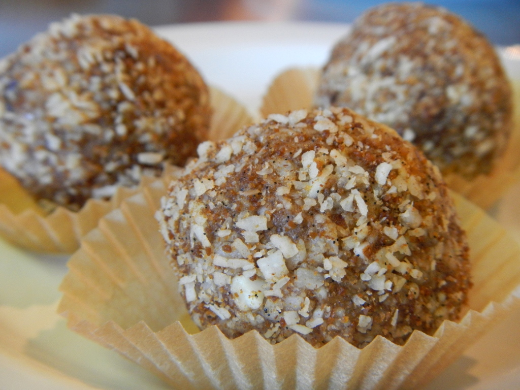 No Bake Coconut Donut Holes Recipe photo