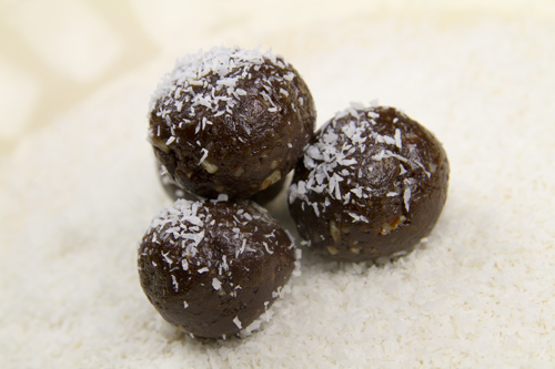 No Cook Chocolate Coconut Bites photo