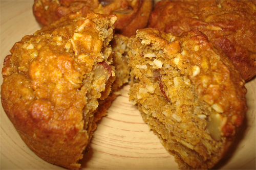 Pumpkin Coconut Muffins photo